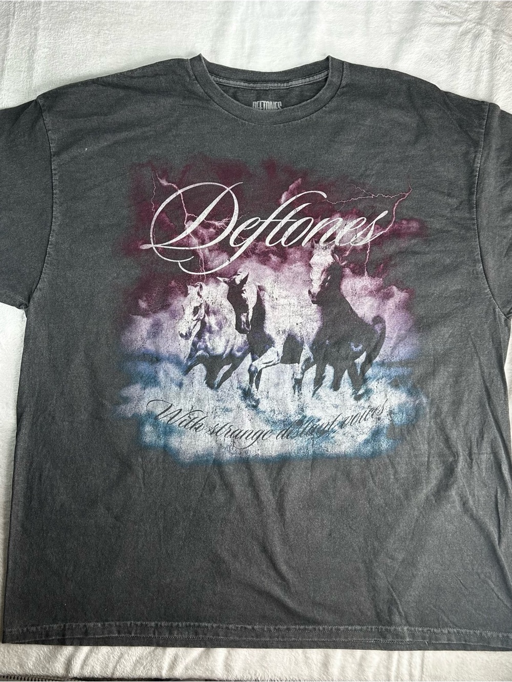 Deftones Short Sleeve Graphic Tee - Black